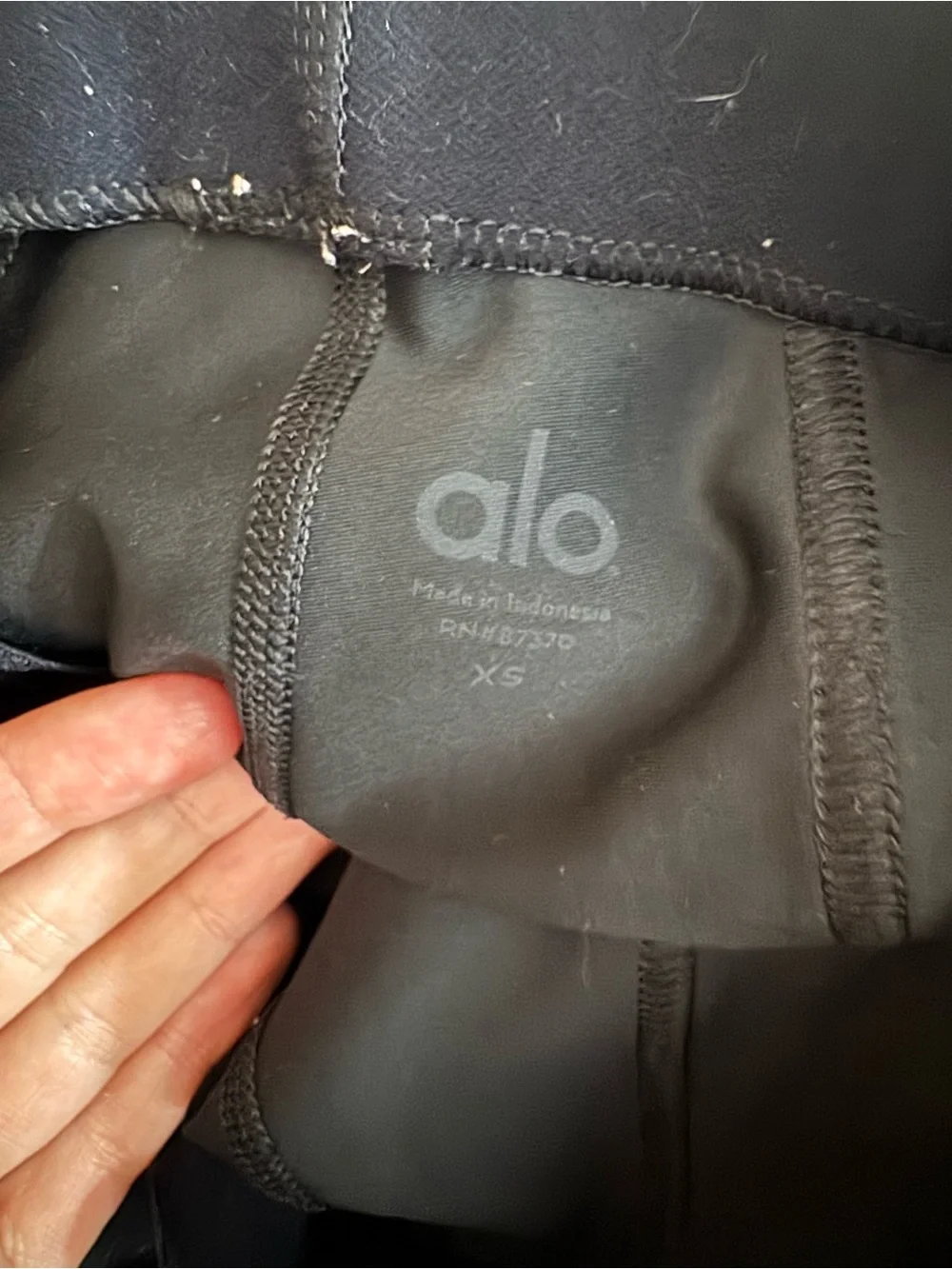 Alo Men’s Black Performance Jogger Pants Size XS